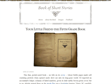Tablet Screenshot of bookofshortstories.com